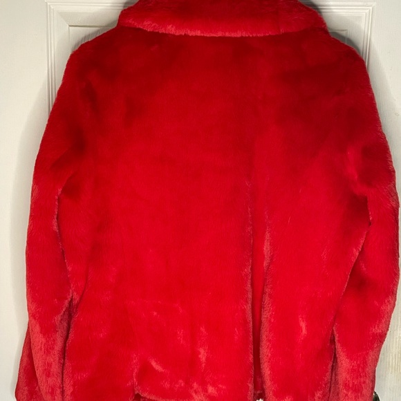 NWT Zadig & Voltaire Freeze Color Faux Fur Coat. M/L. - Picture 7 of 11